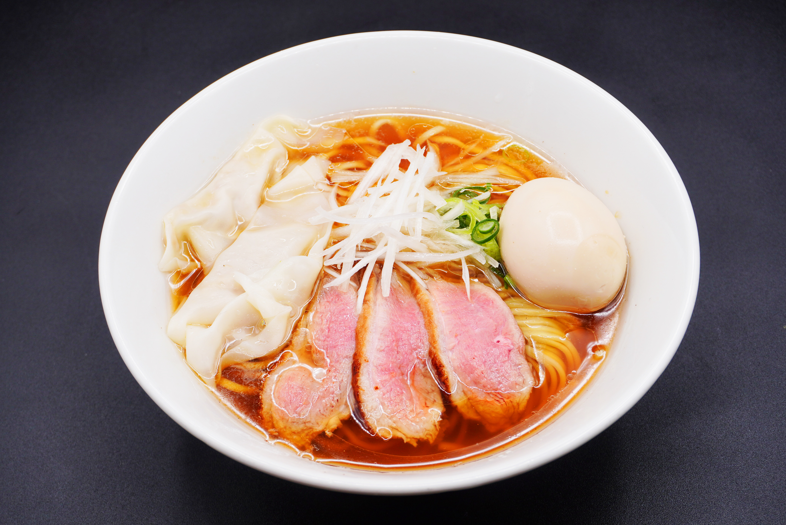 鴨ワンタン麺